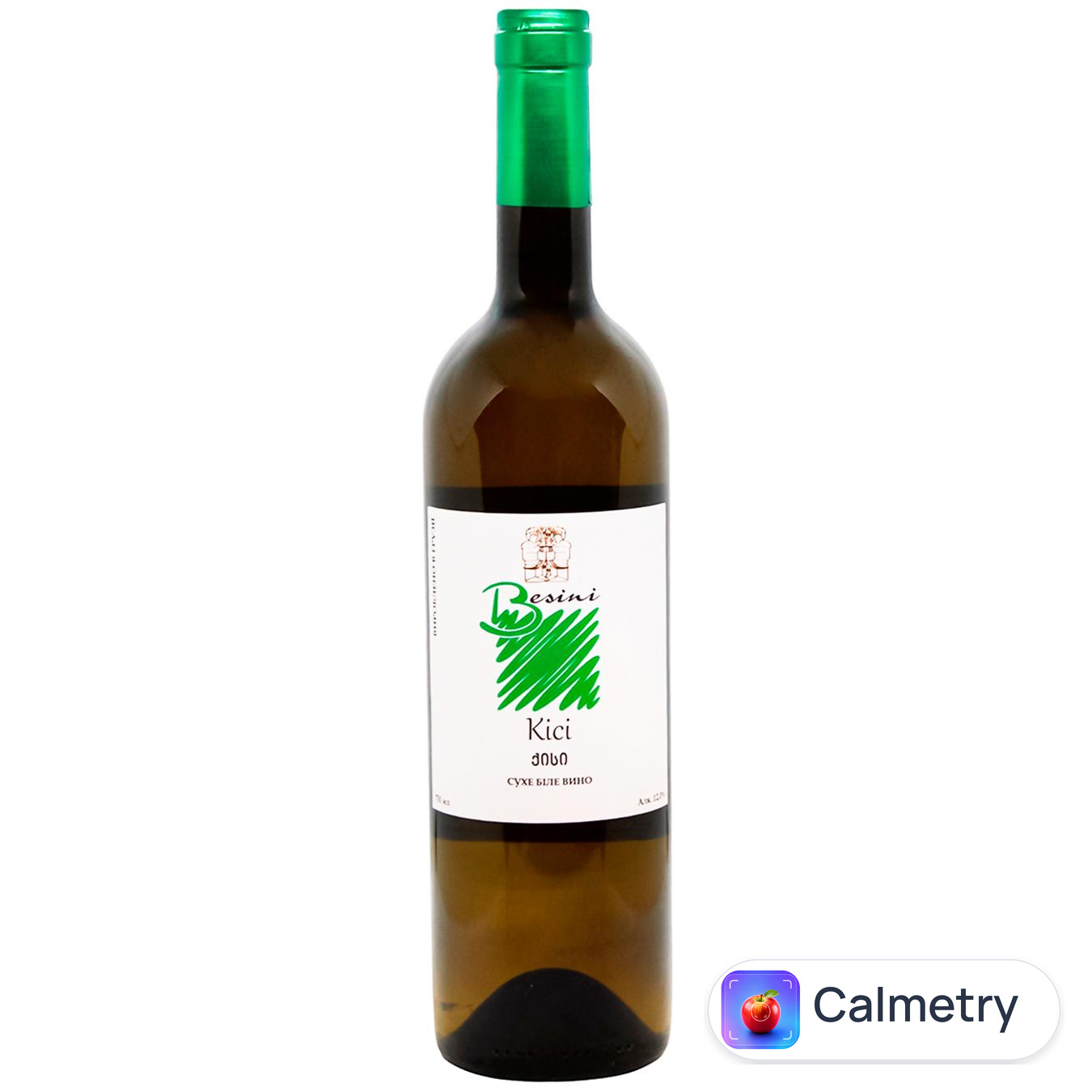 Вино Besini Кісі біле сухе 12,5% 0,75л
