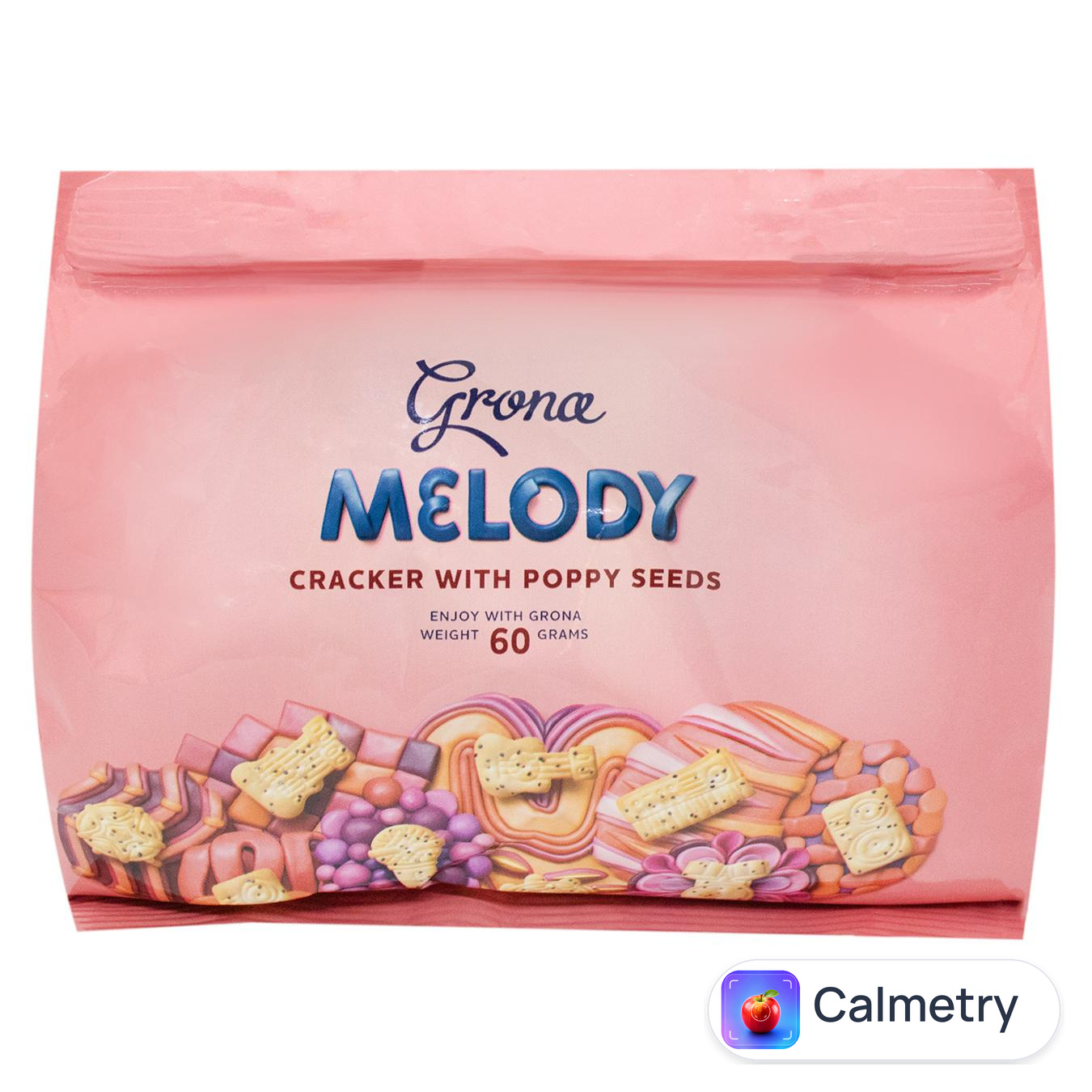 Крекер Grona Melody з маком 60г — фото продукту