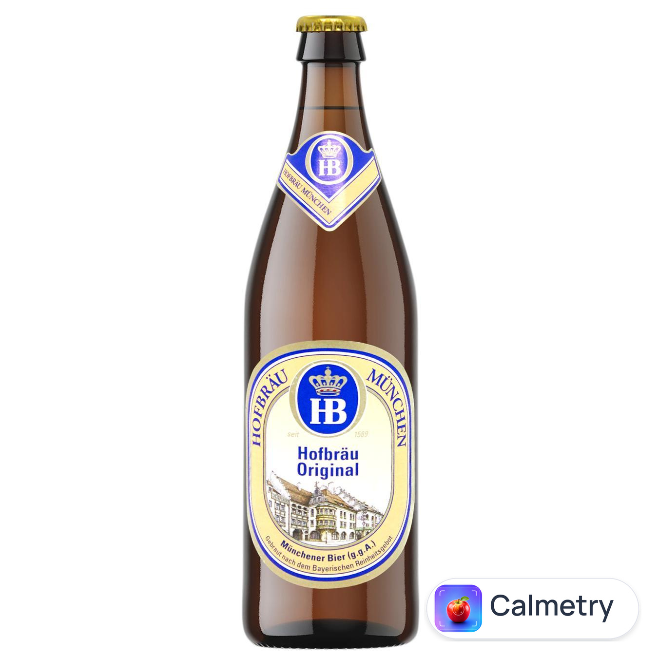 Пиво Hofbrau Original світле 5,1% 0,5л — фото продукту
