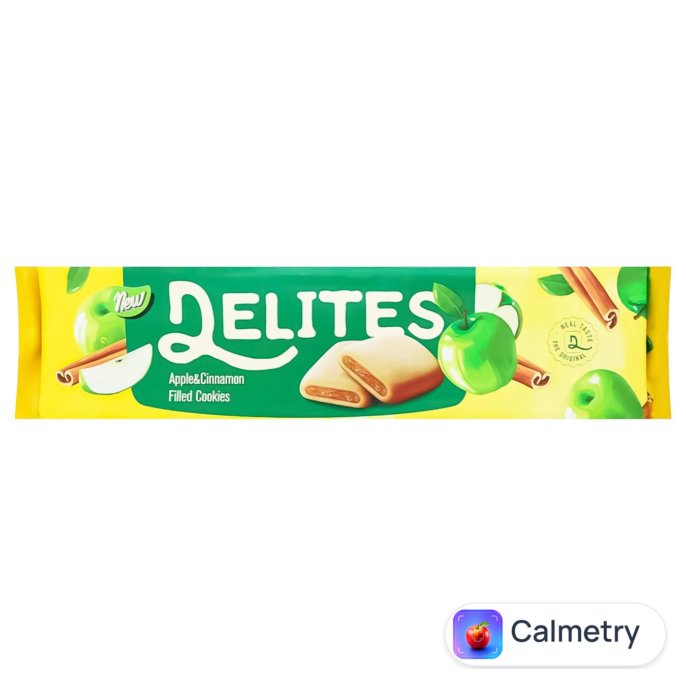 Печиво Delites з яблучною начинкою 120г