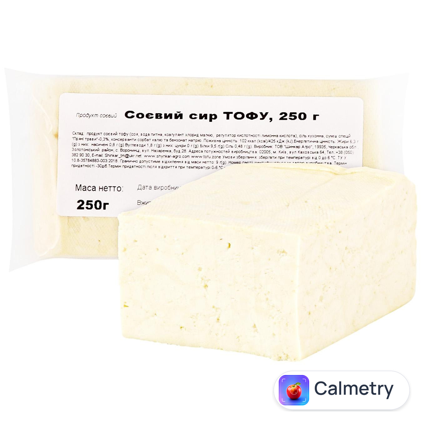 Продукт соєвий Шинкар Сир соєвий Тофу 250г
