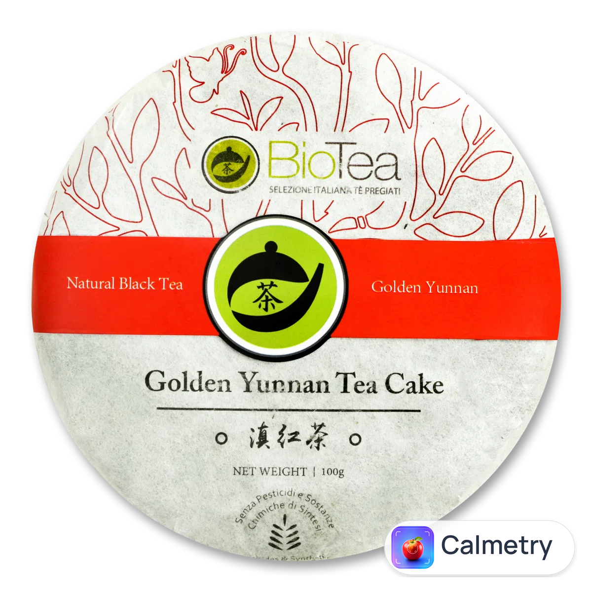 Чай чорний BioTea Golden Yunnan пресований 100г