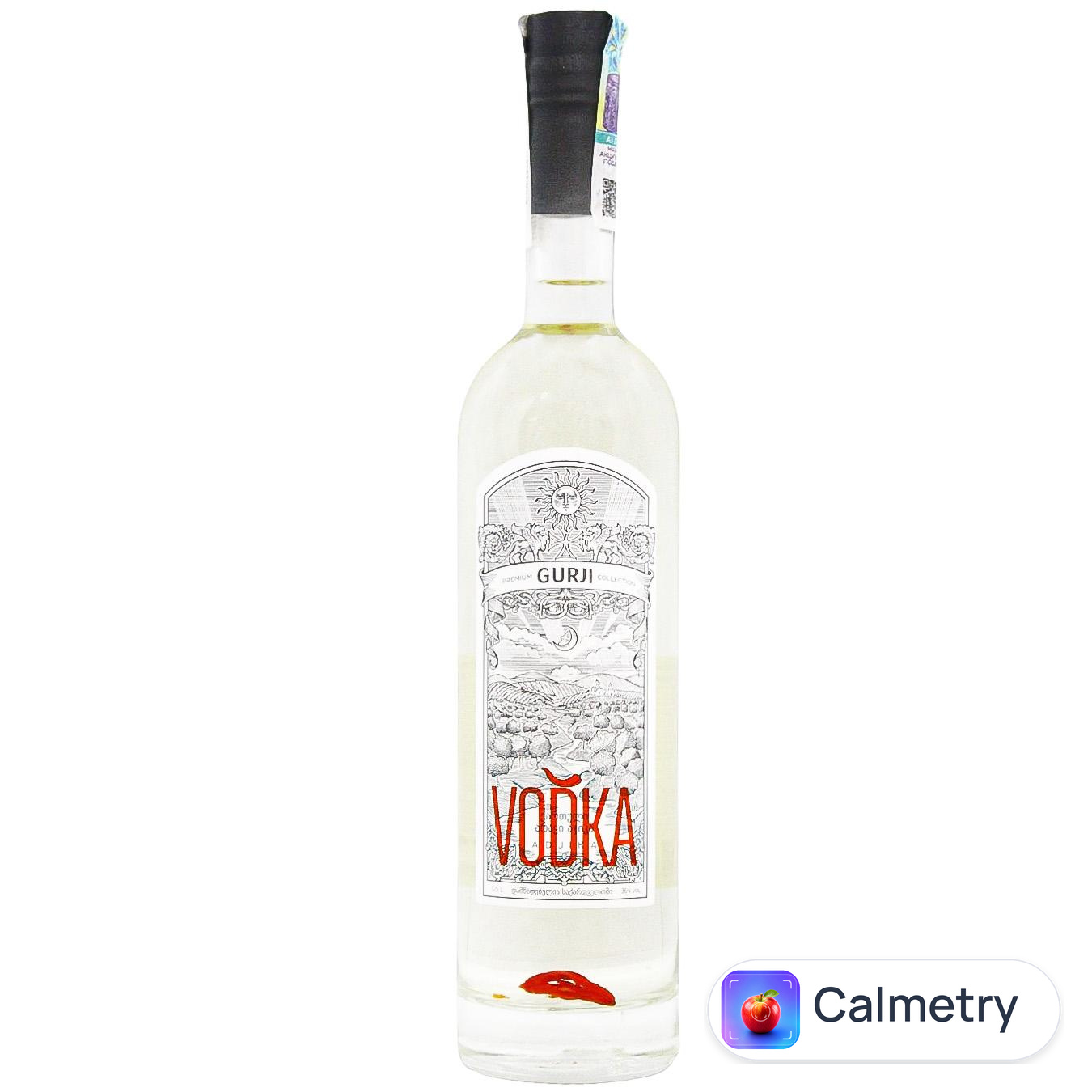 Горілка Gurji Аджика та мед 36% 0,5л
