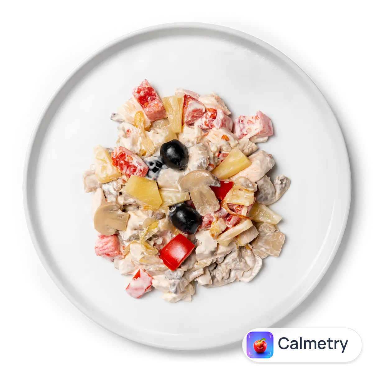 Салат з курячим філе та томатами