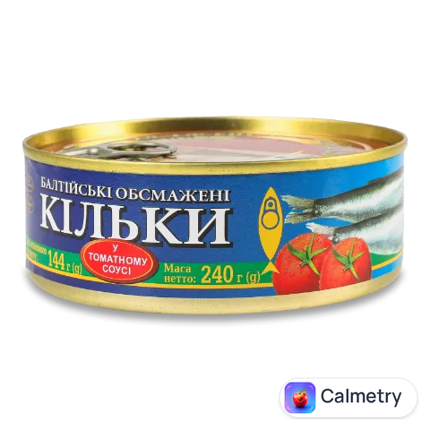 Кільки Riga Gold «Ризьке золото» балтійські в томатному соусі з ключем 240г