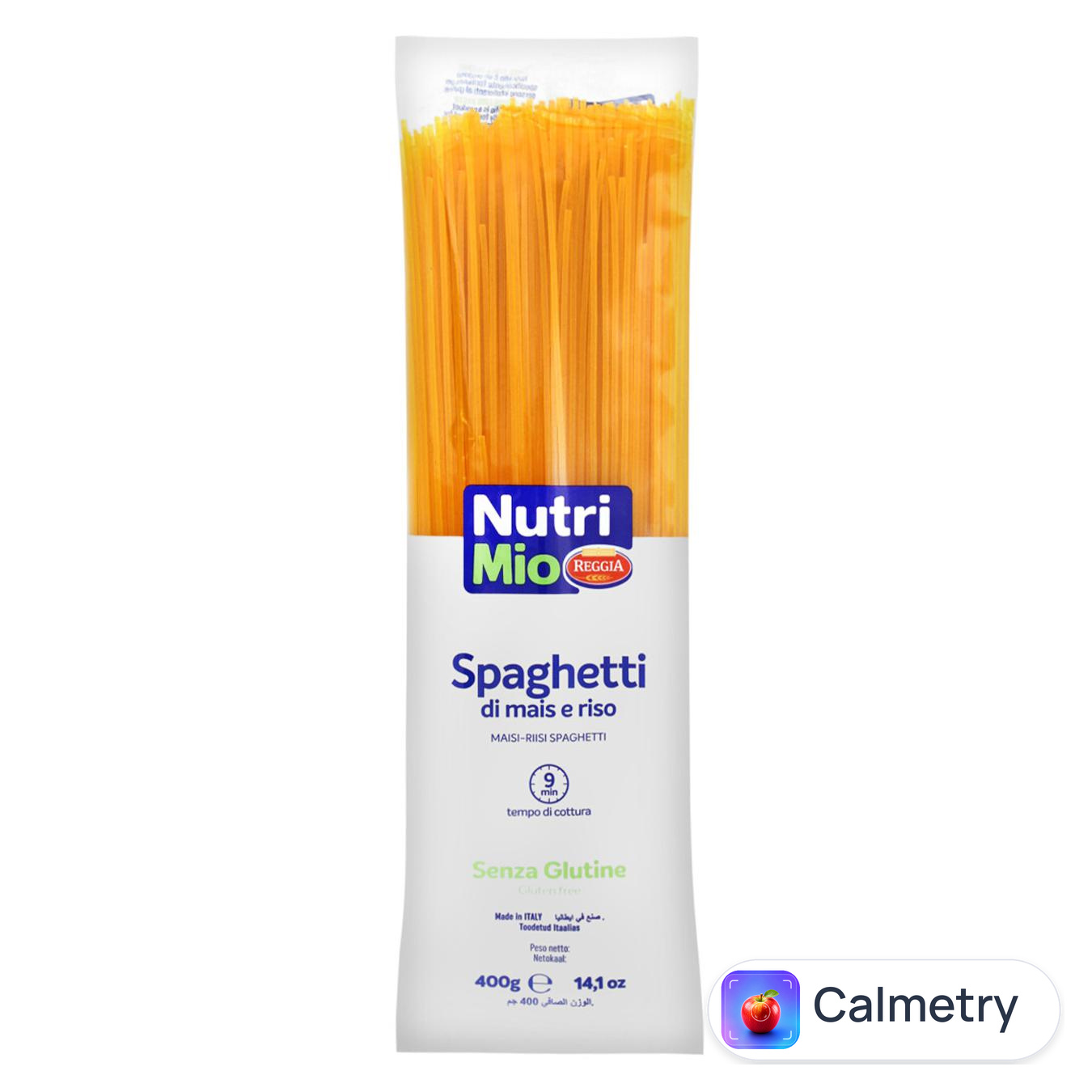 Макаронні вироби Reggia Nutri Mio спагеті 400г — фото продукту