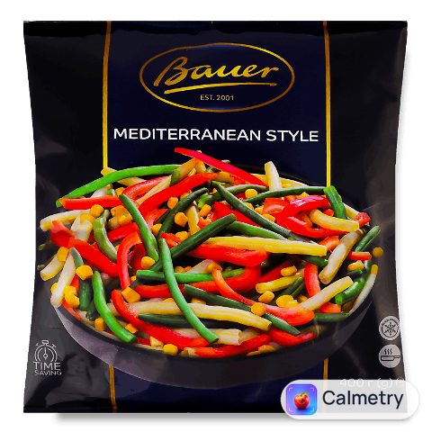 Суміш овочева Bauer Mediterranean style, 400г