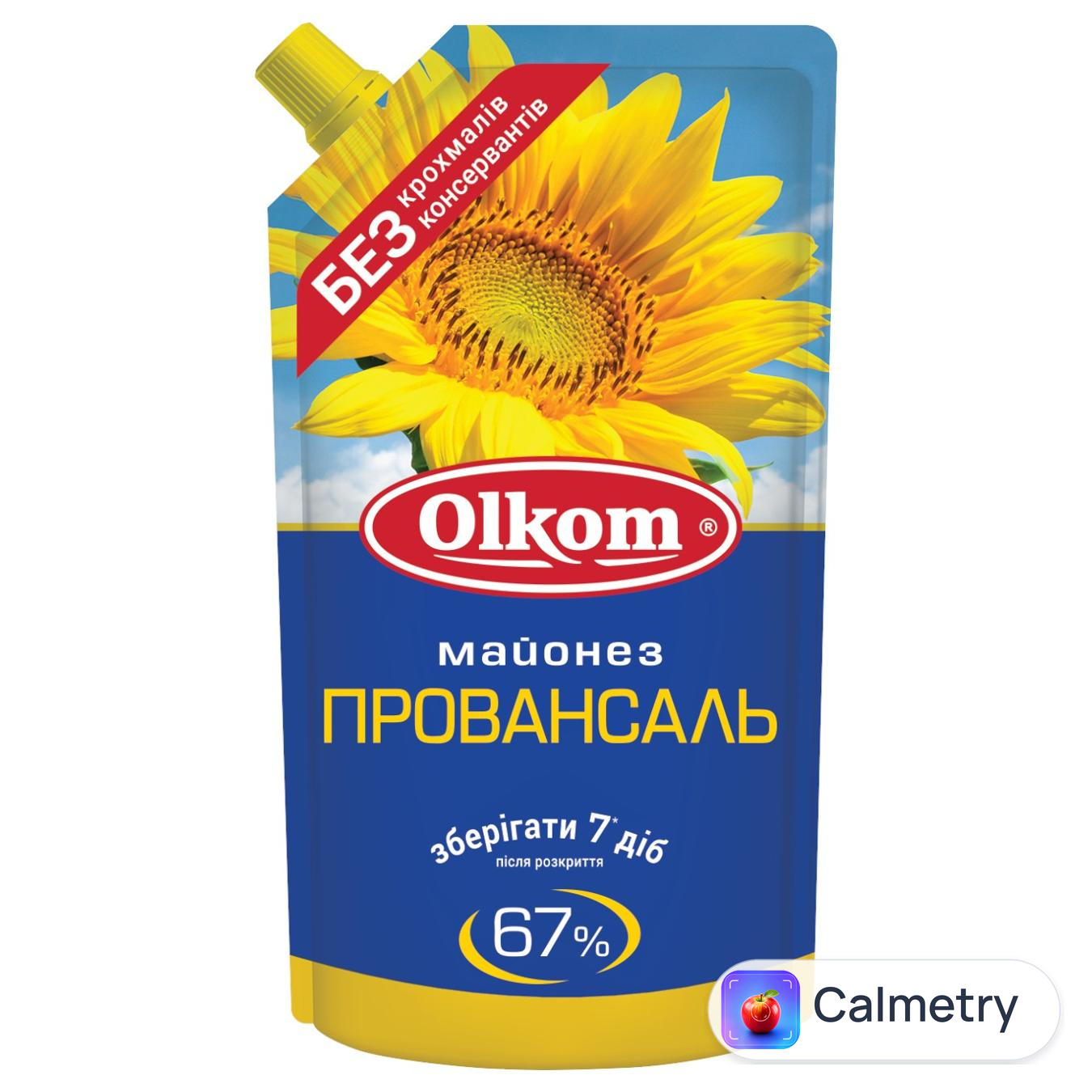 Майонез Olkom Провансаль 67% 295г