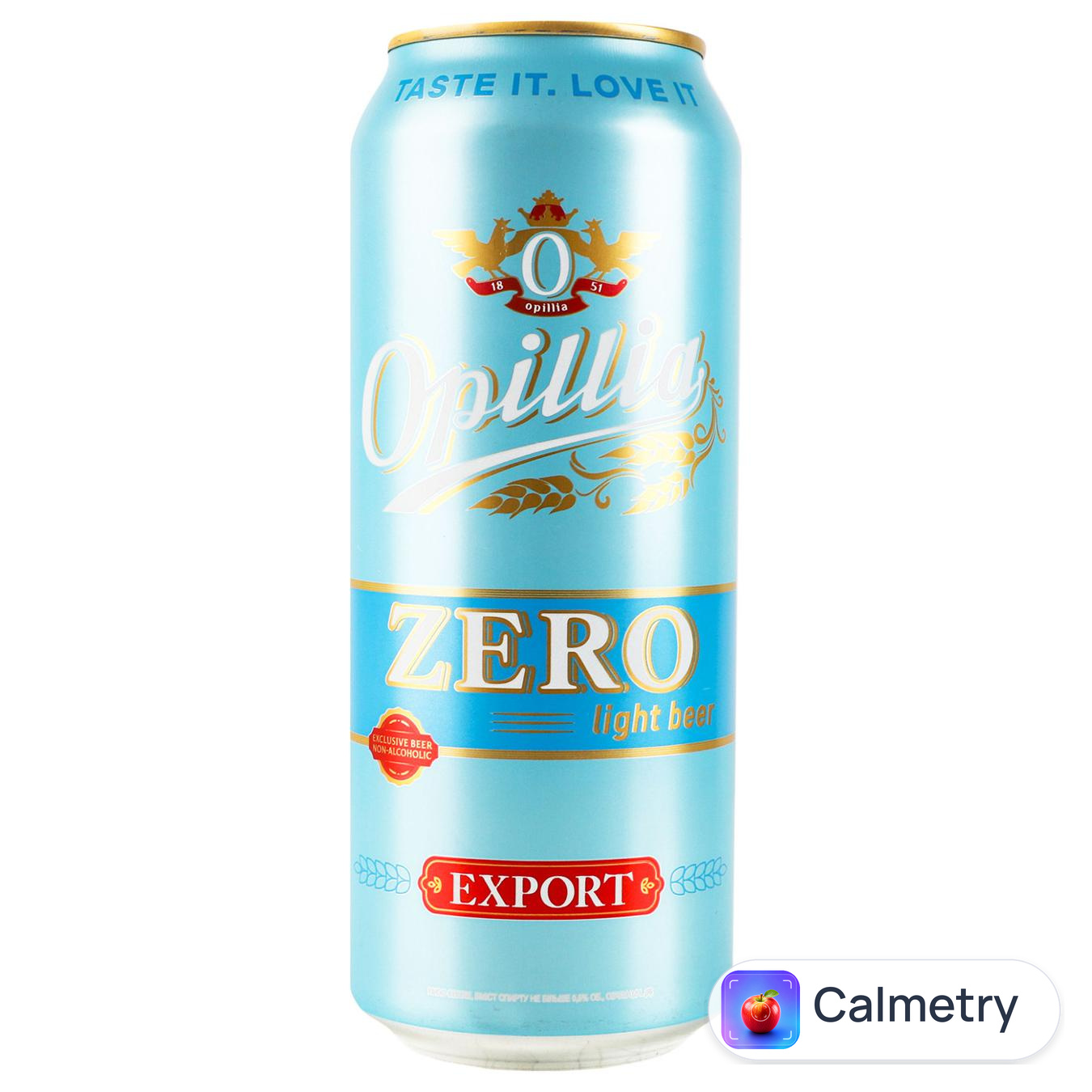 Пиво Opillia Export Zero світле безалкогольне 0,5л