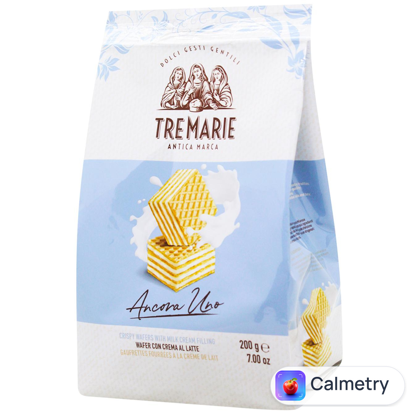 Вафлі Tre Marie з молочним кремом 200г