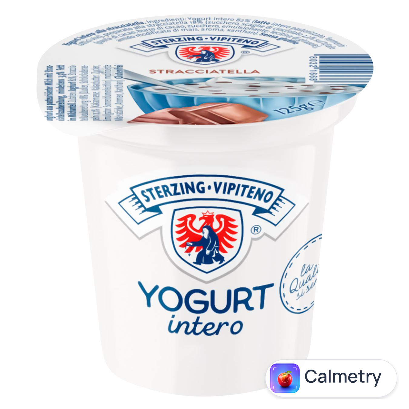 Йогурт Sterzing Vipiteno Cтрачателла 125г