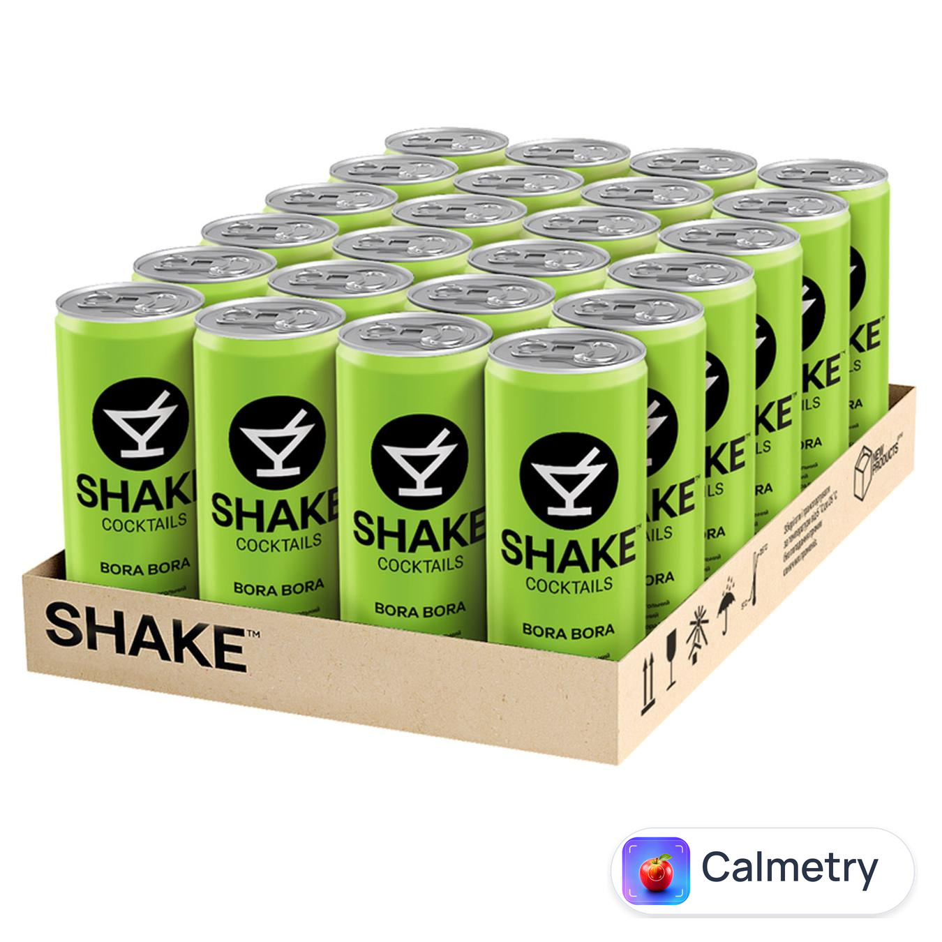 Напій слабоалкогольний Shake Bora Bora 7% 250мл 24шт