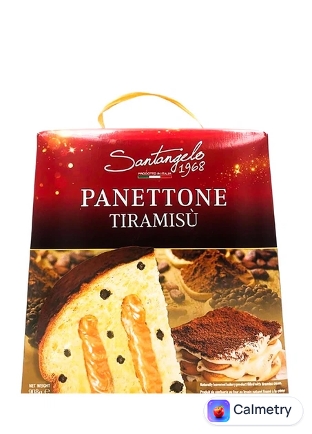 Кекс Panettone Santangelo з кремом тірамісу 908г