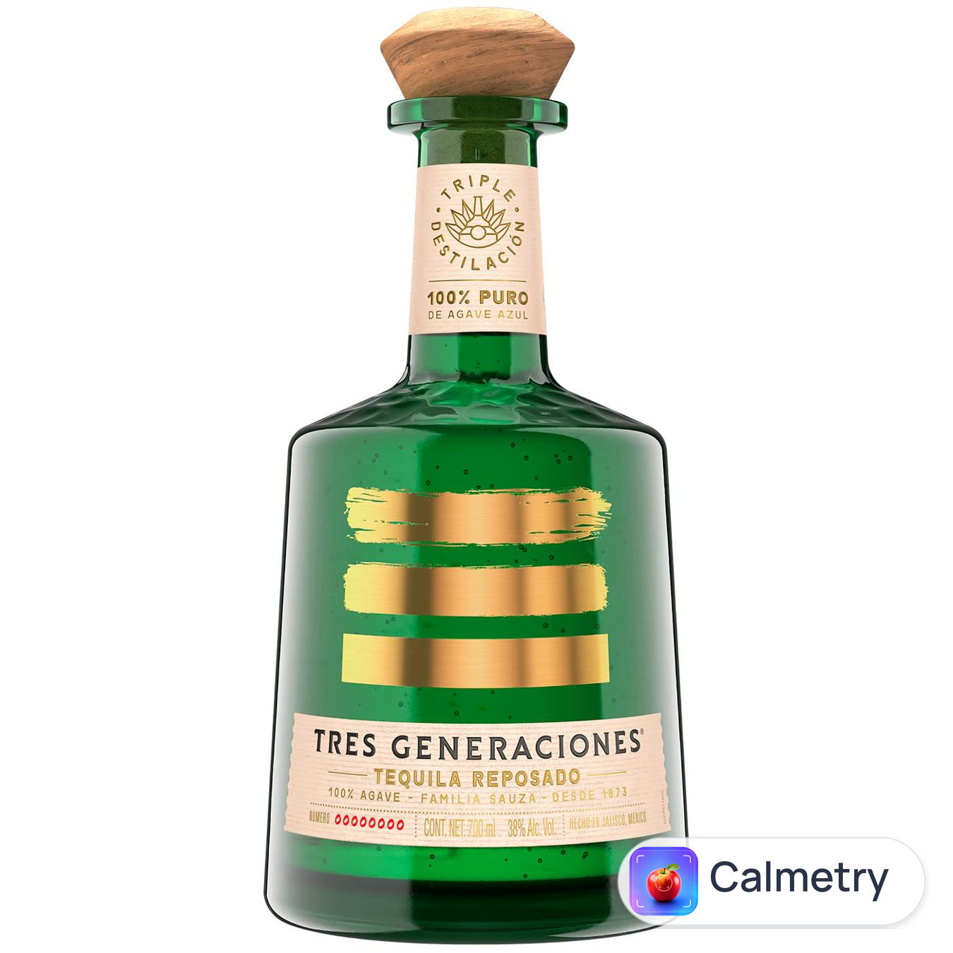 Текіла Tres Generaciones Reposado 38% 0,7л — фото продукту
