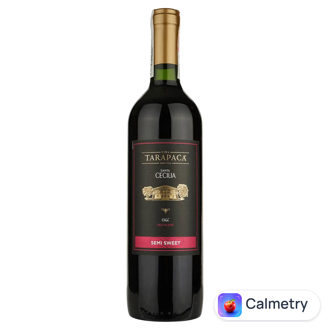 Вино Santa Cecilia Taracaca напівсолодке червоне 10,5% 0,75л
