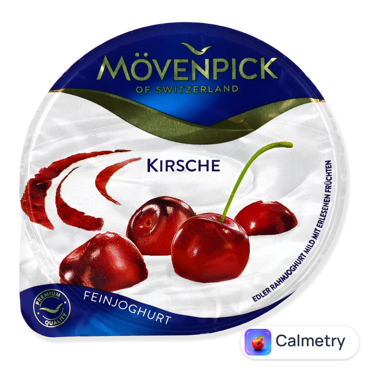 Йогурт Movenpick Feinjoghurt з вишнею 14% 150г