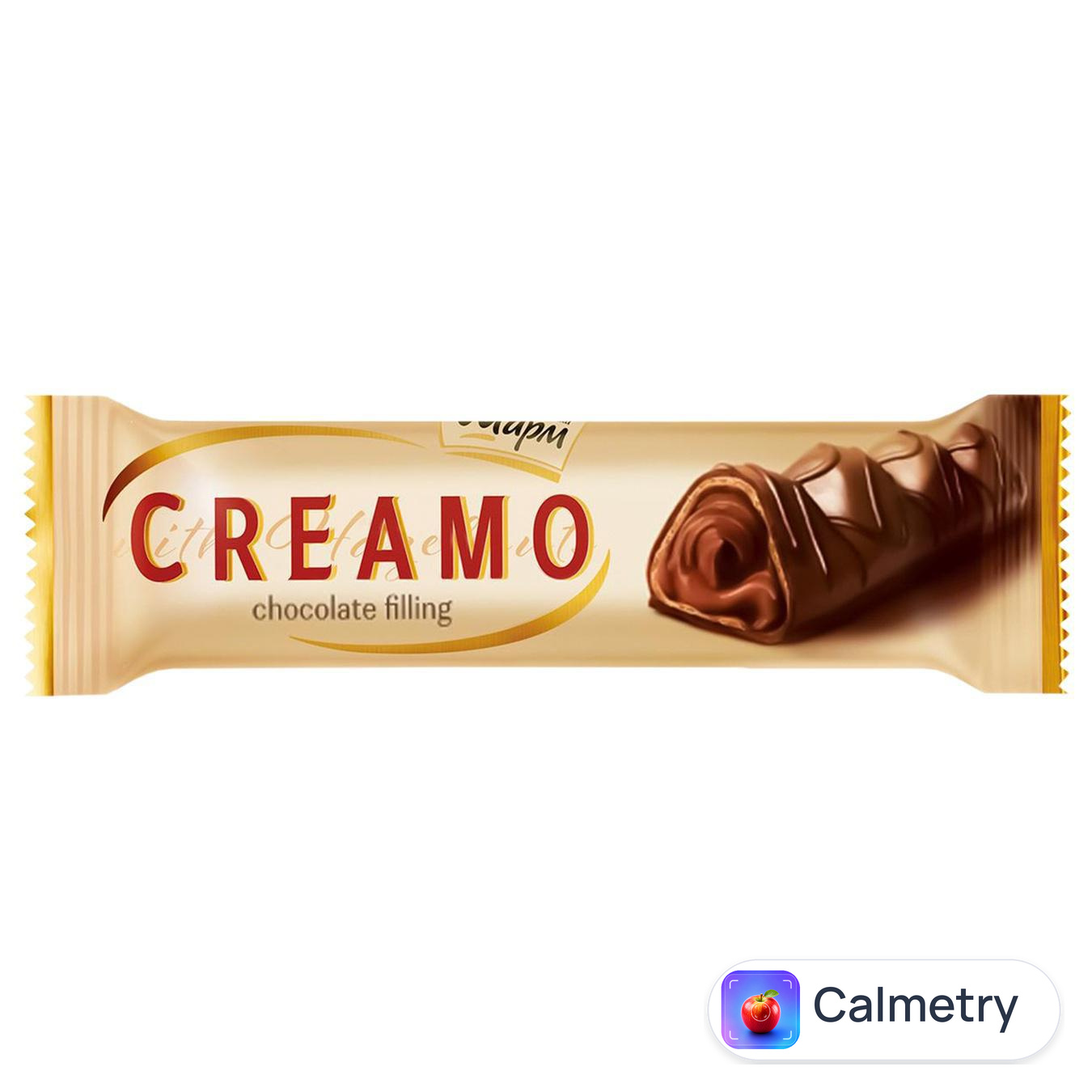 Батончик АВК Королівський шарм Creamo з шоколадною начинкою 25г