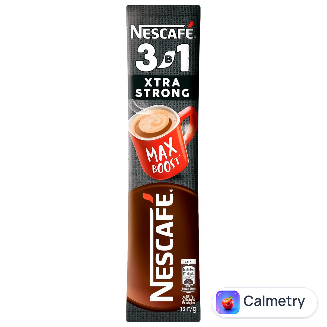 Напій кавовий NESCAFÉ® Xtra Strong 3в1 13г — фото продукту