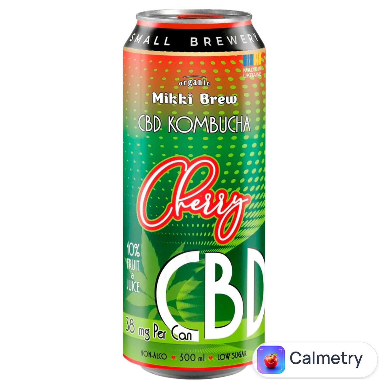 Комбуча Mikki Brew CBD Вишня 0,5л