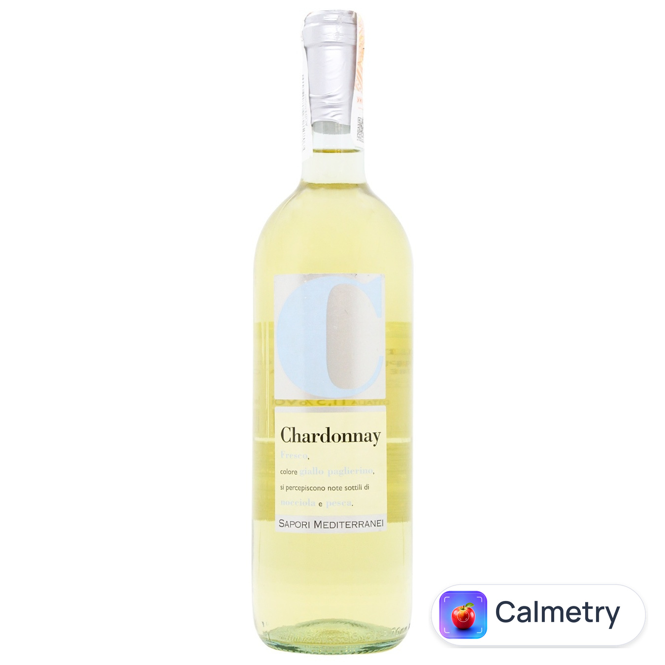 Вино Sapori Mediterranei Chardonnay Puglia біле сухе 11,5% 0,75л