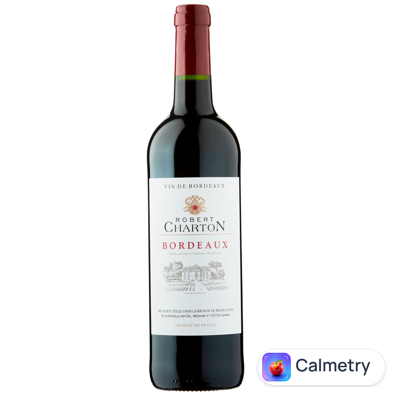 Вино Charton Bordeaux червоне сухе 12% 0,75л