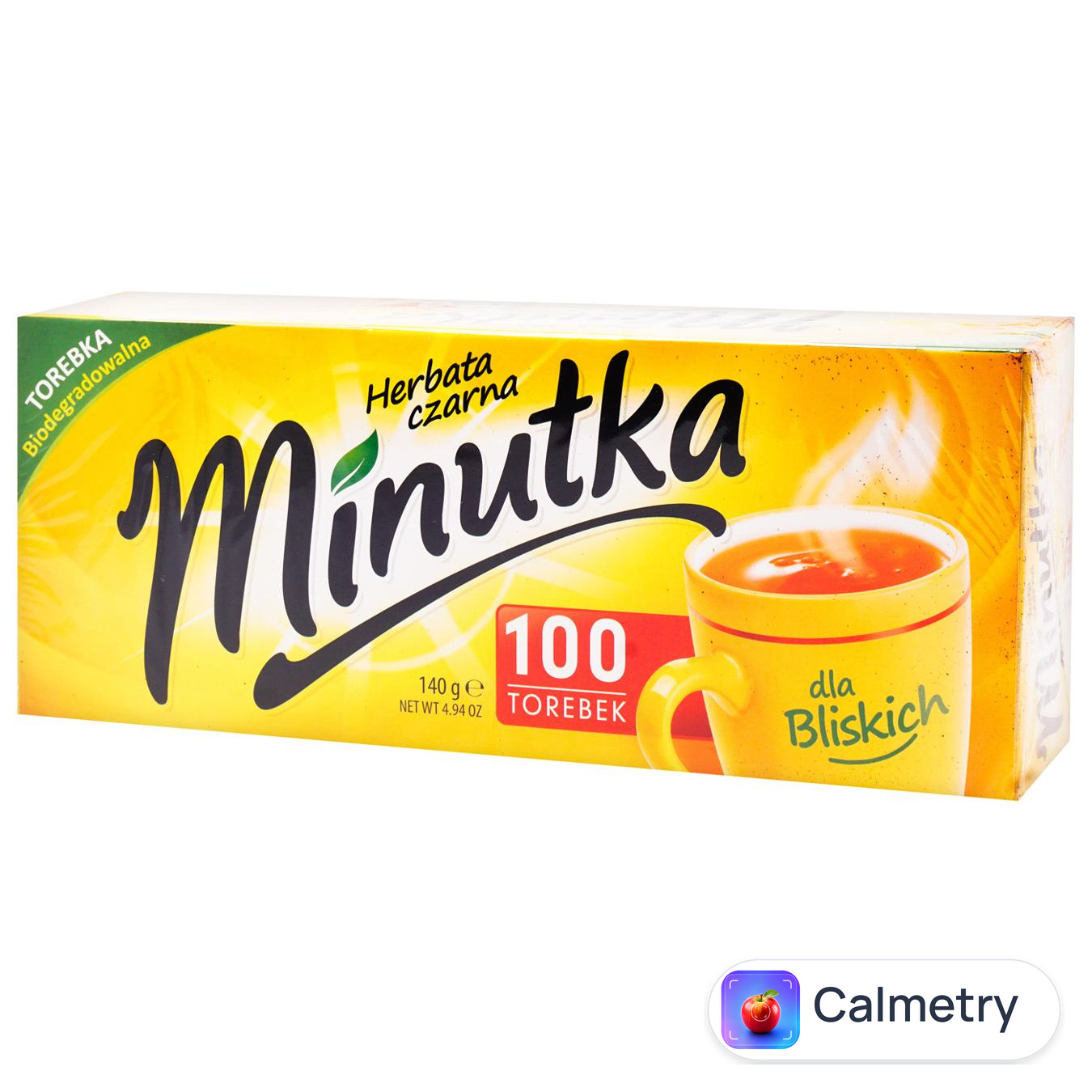 Чай чорний Minutka 1,4г*100шт — фото продукту