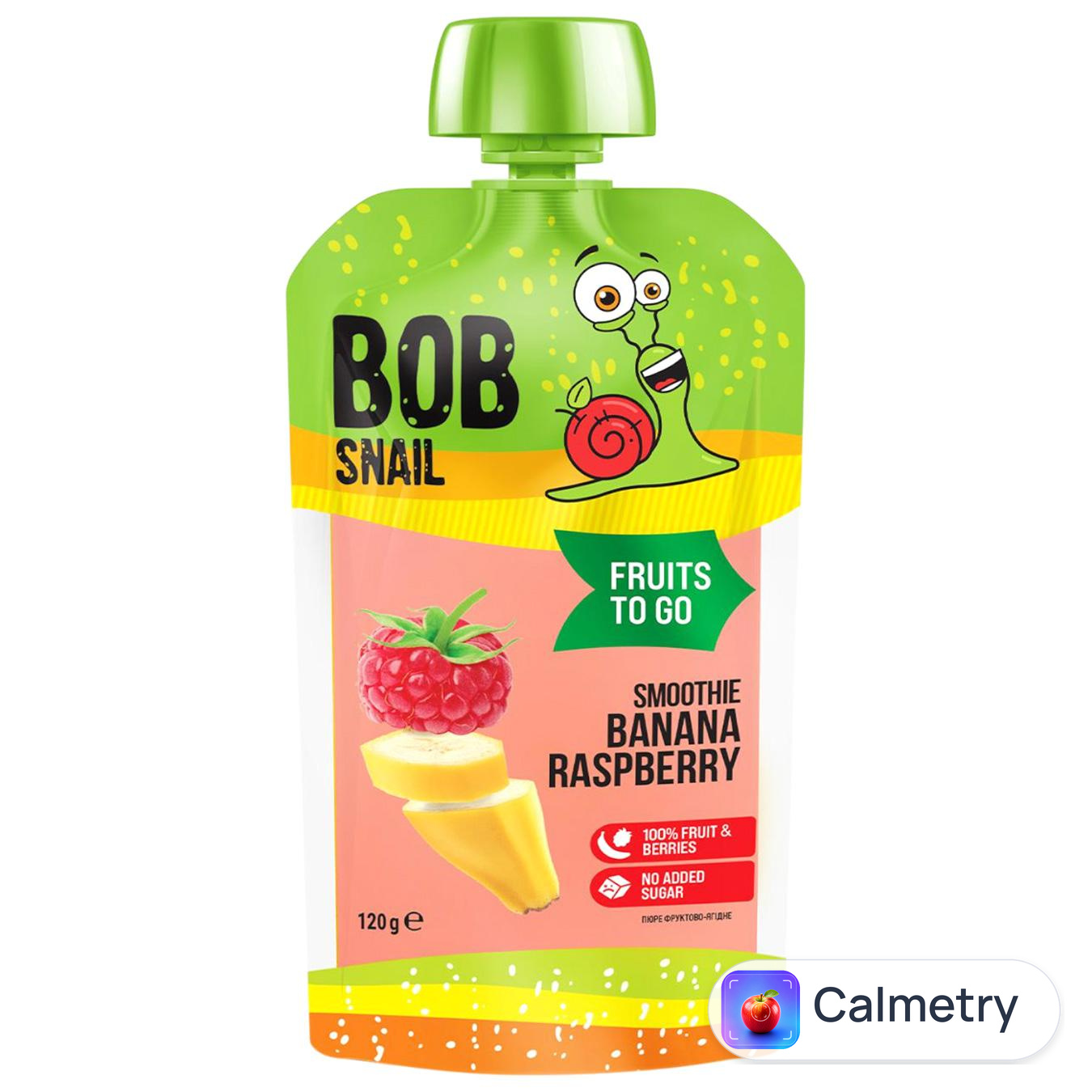 Смузі Bob Snail банан-малина 120г