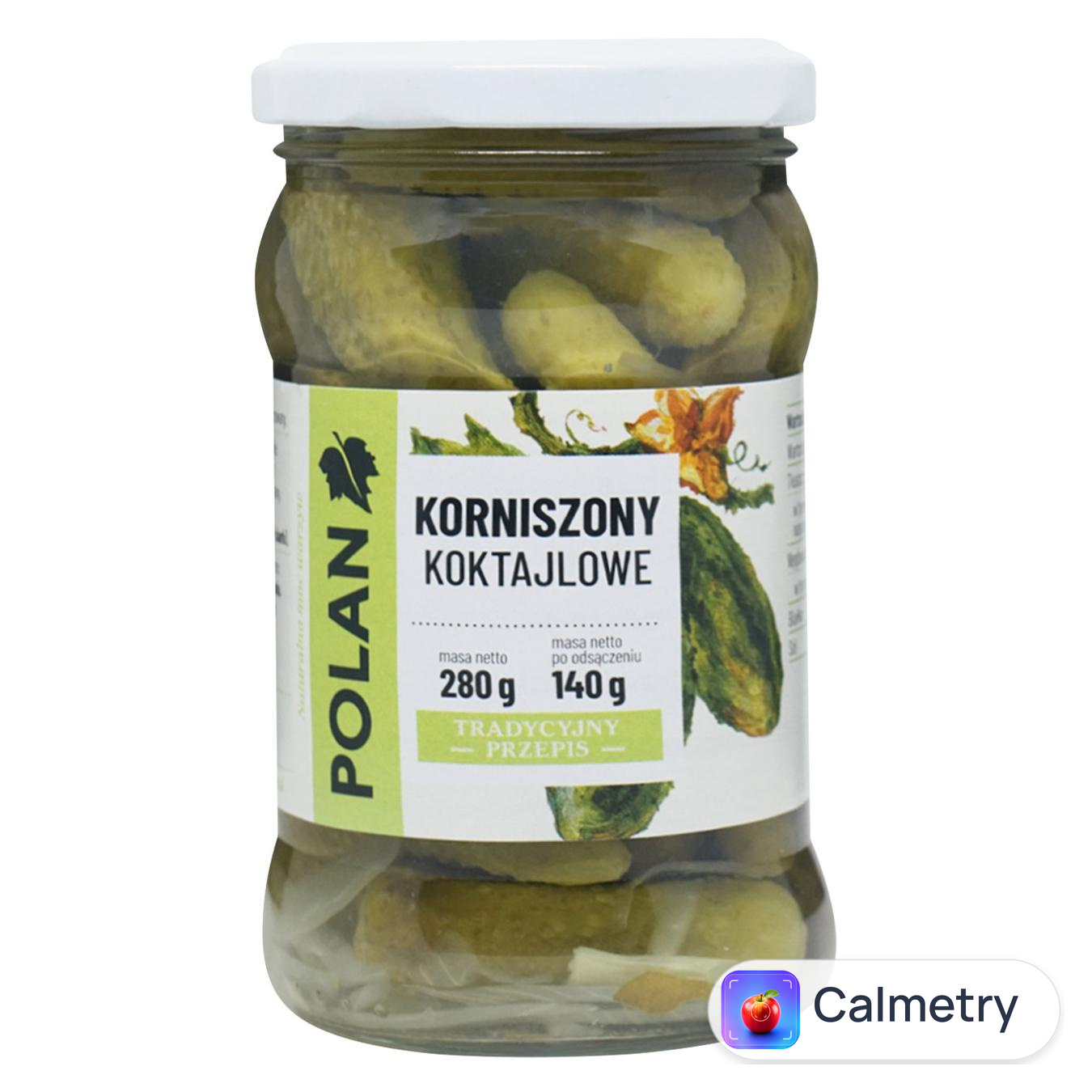 Корнішони бейбі Polan мариновані 280г