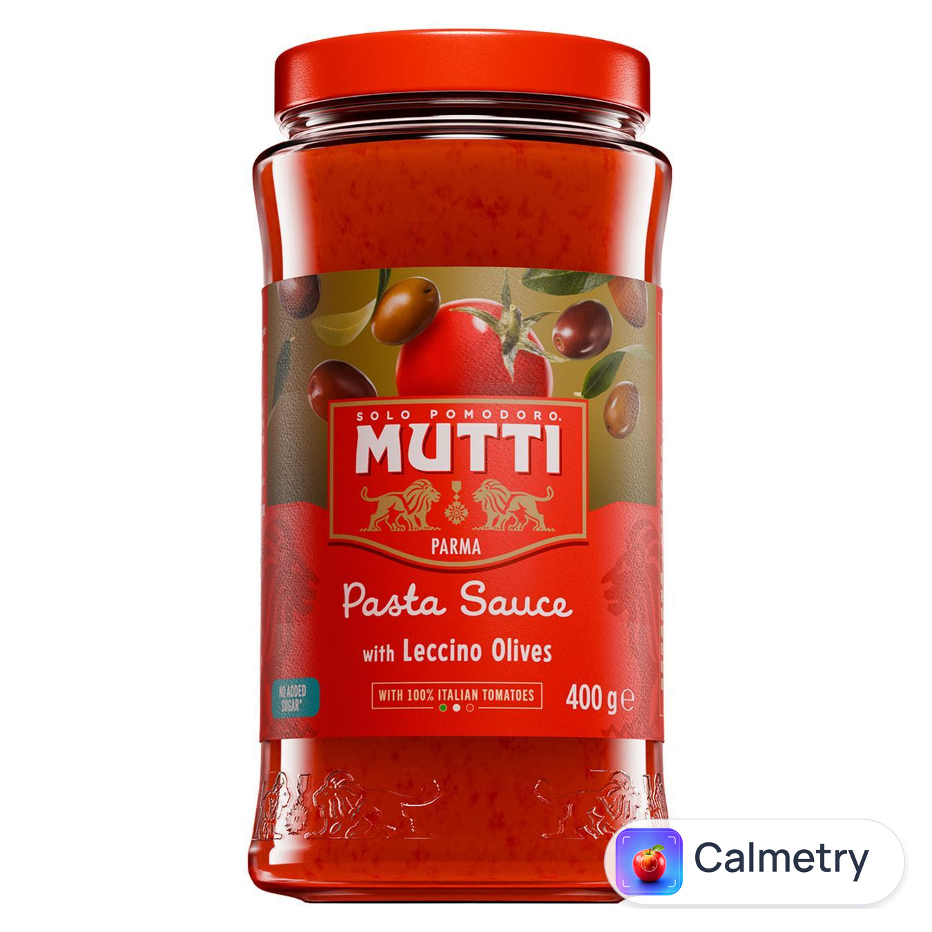 Соус томатний Mutti з оливками 400г — фото продукту