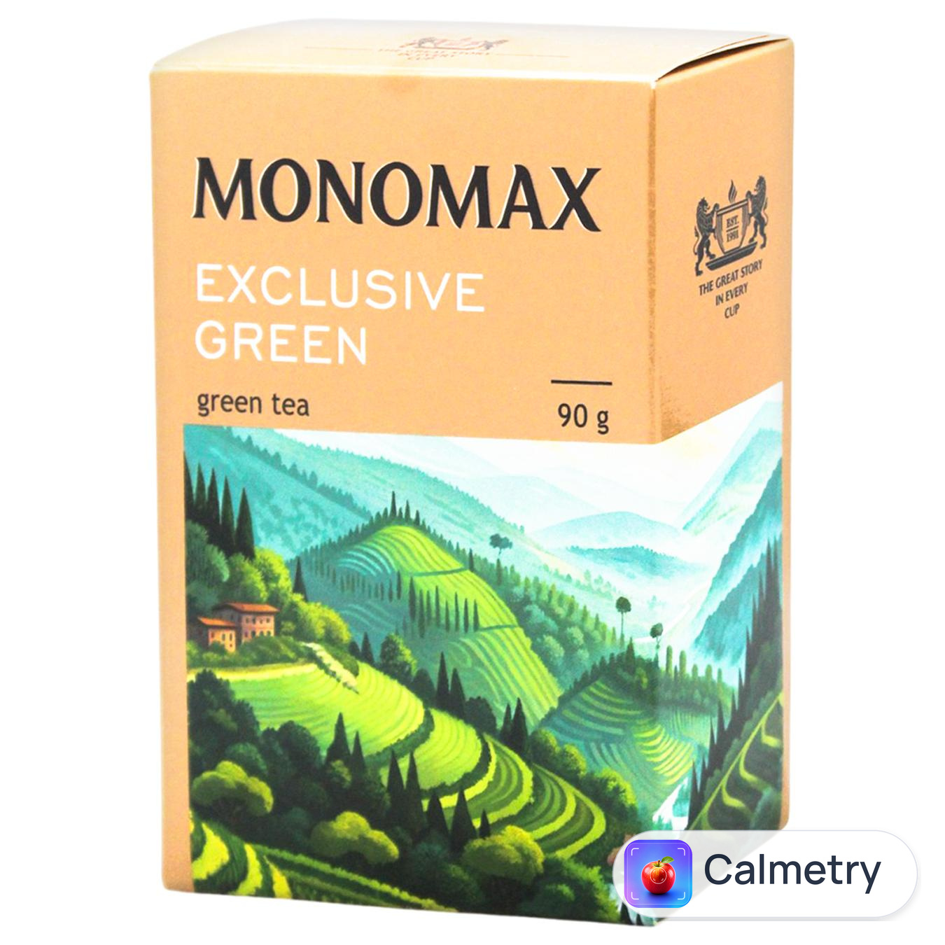 Чай зелений Monomax Exclusive Green Tea китайський листовий 90г — фото продукту