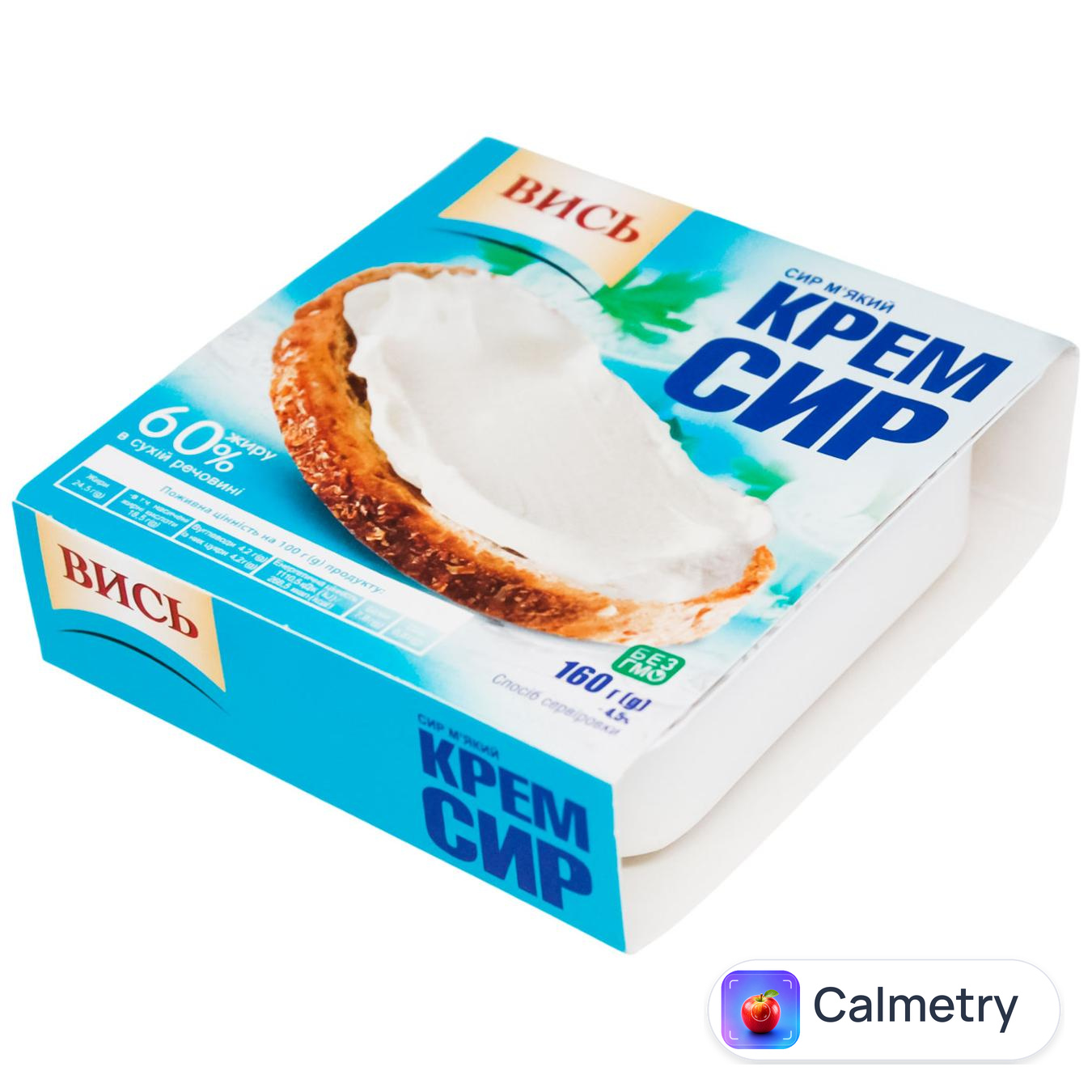 Сир-крем Вись м'який 60% 160г