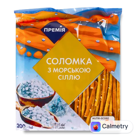 Соломка «Премія»® з морською сіллю
