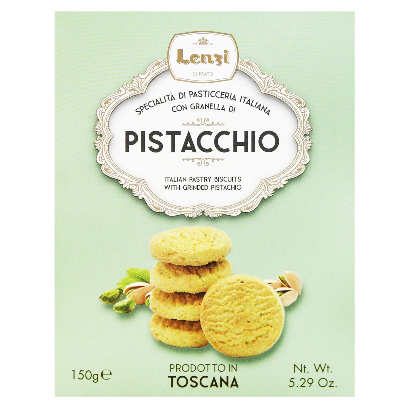 Печиво Lenzi Pistacchio з фісташкою 150г — фото продукту