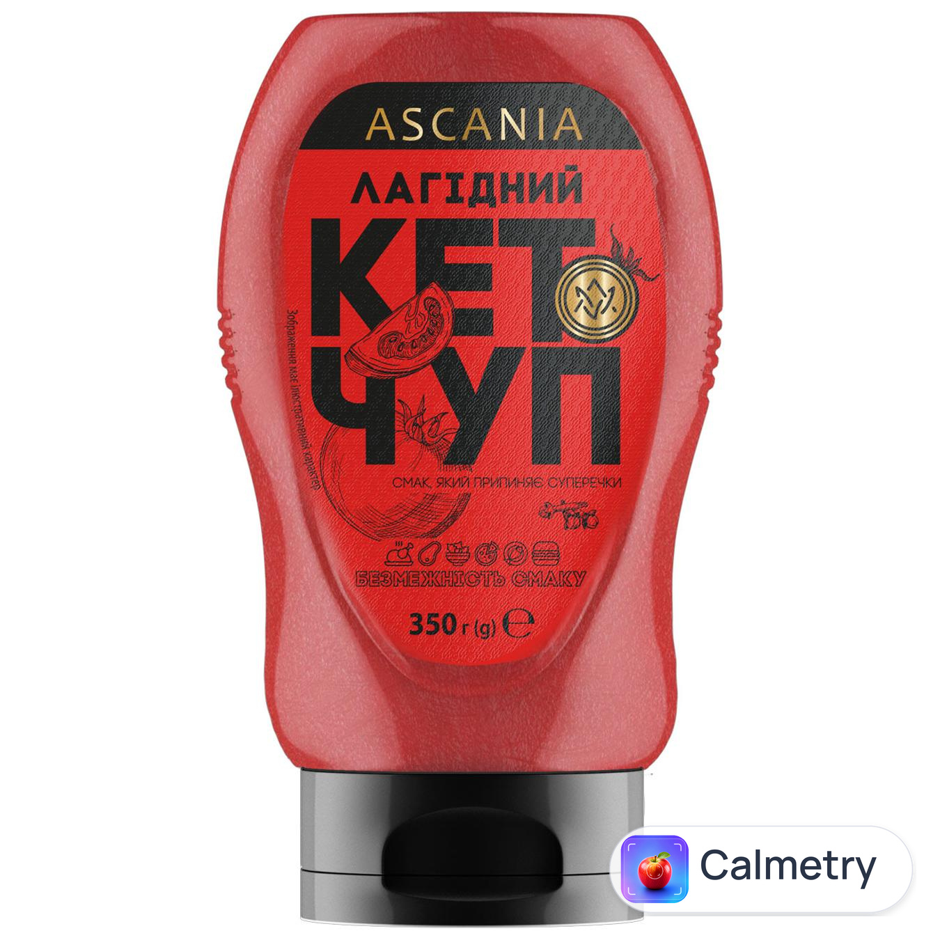 Кетчуп Ascania Лагідний 350г