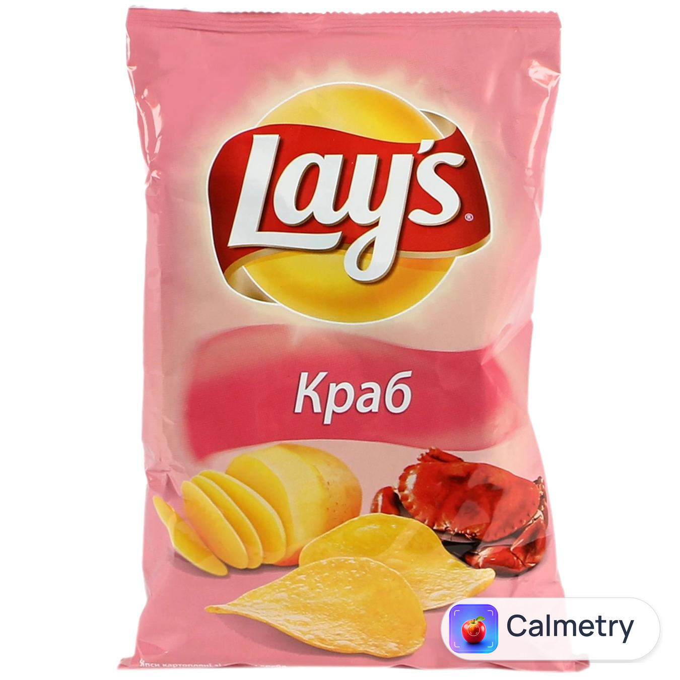 Чипси картопляні Lay's зі смаком краба 25г