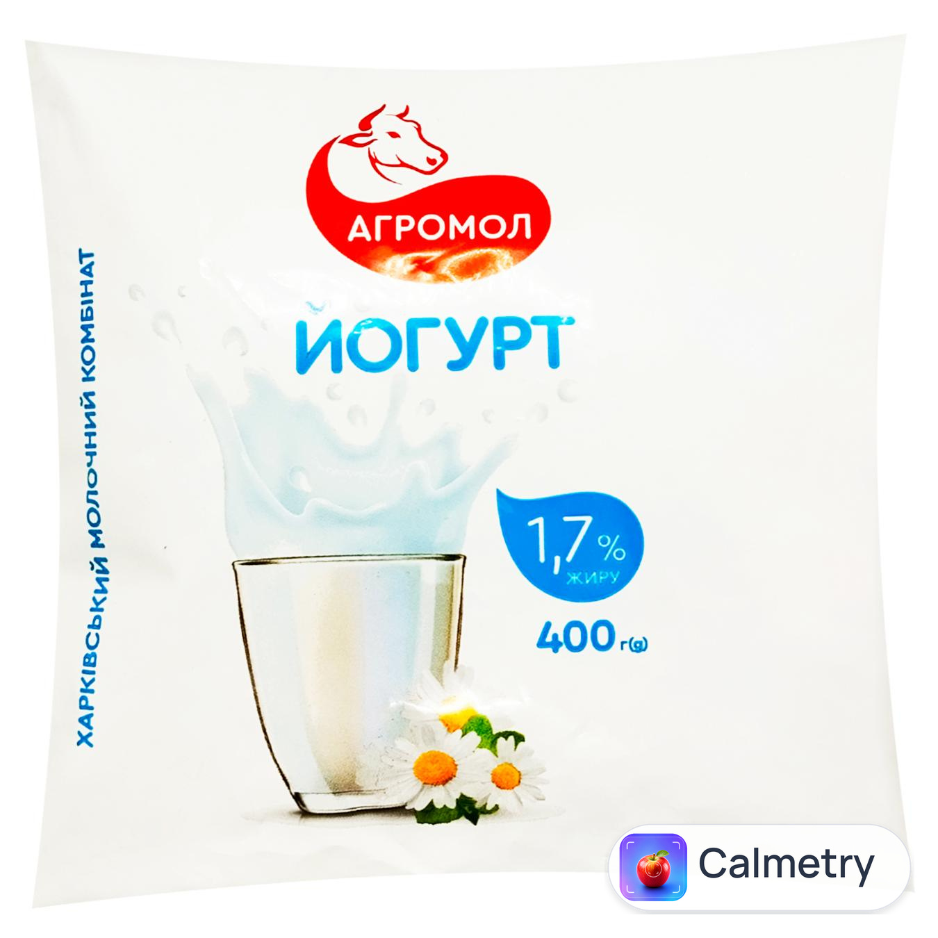 Йогурт Агромол 1,7% 400г