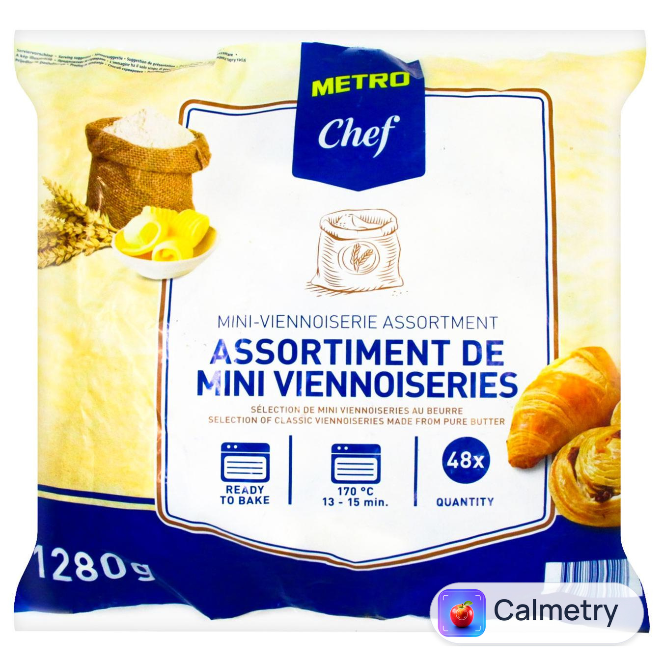 Випічка Merto Chef асорті заморожена 1280г