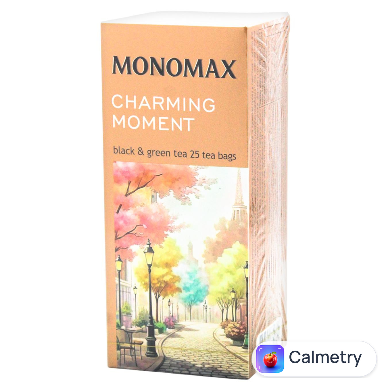Чай чорний та зелений Monomax Бризки шампанського 1,5г*25шт — фото продукту