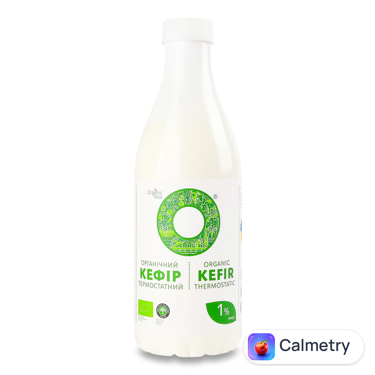 Кефір Organic Milk термостатний органічний 1% 1000г