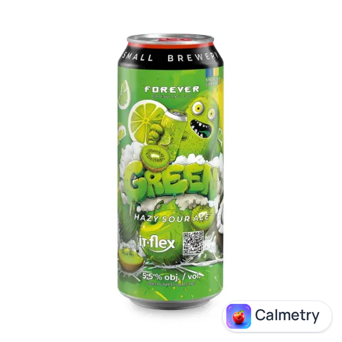 Пиво Forever Brewing Co. Green світле н/ф з/б