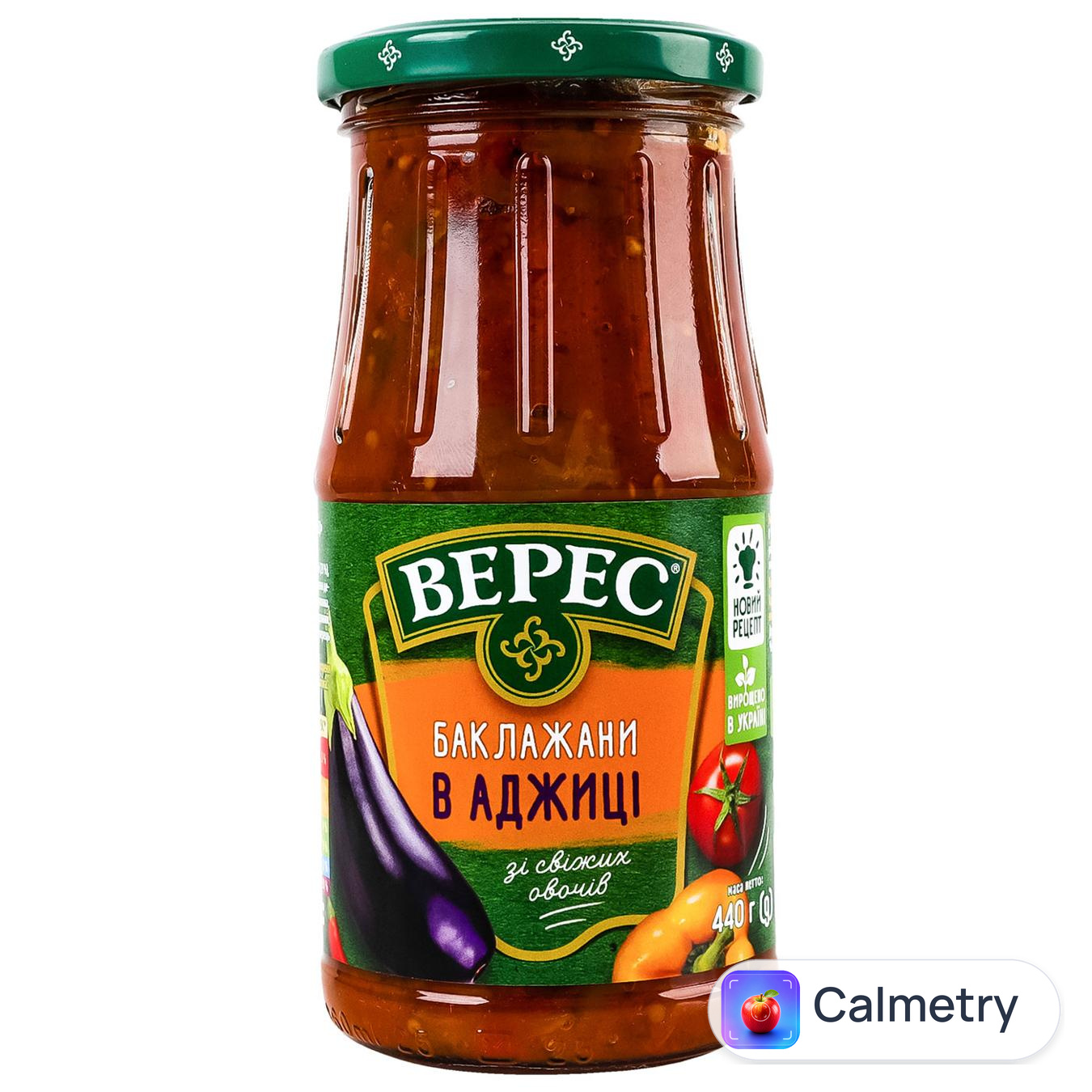 Баклажани Верес в аджиці 440г