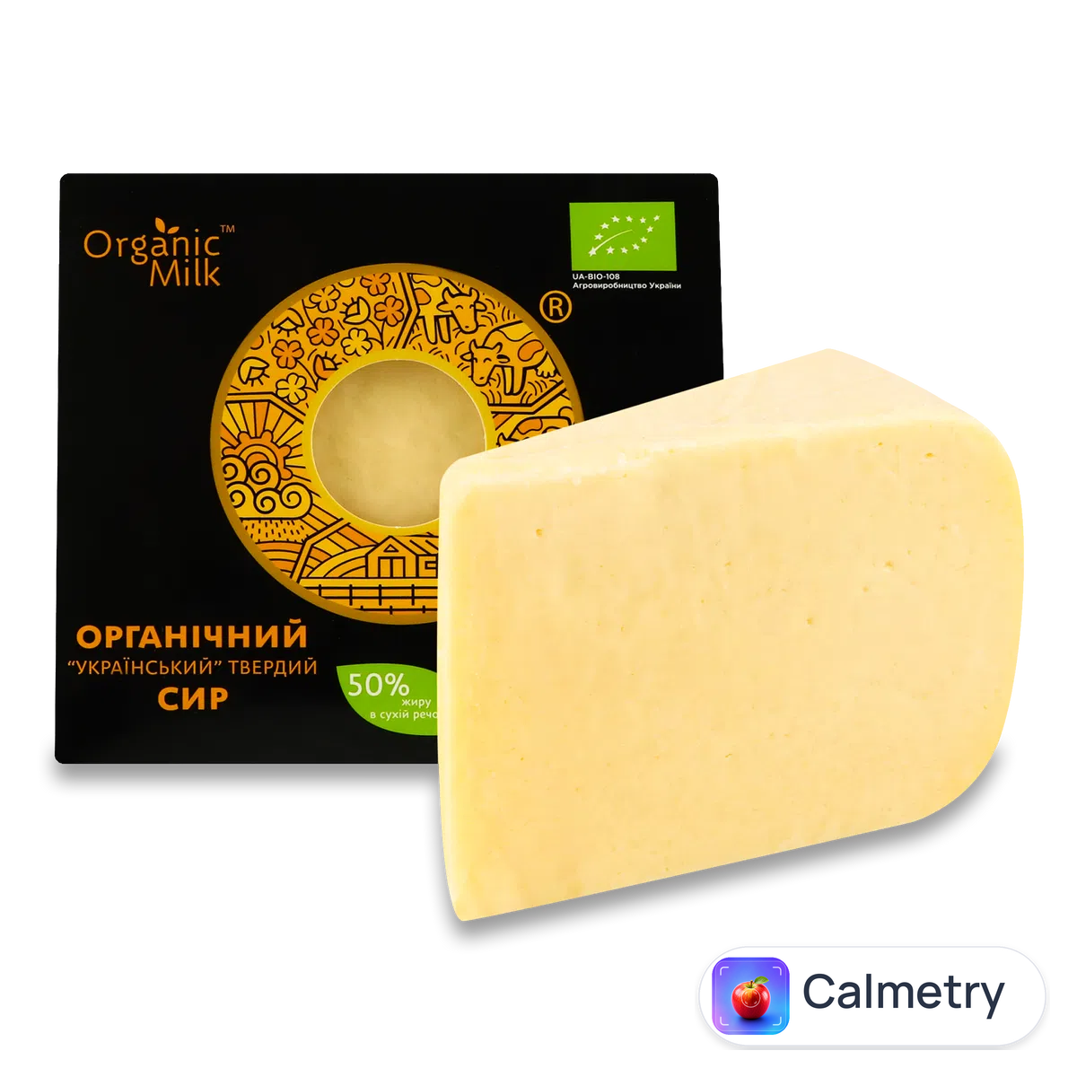 Сир Organic Milk "Український" 50%