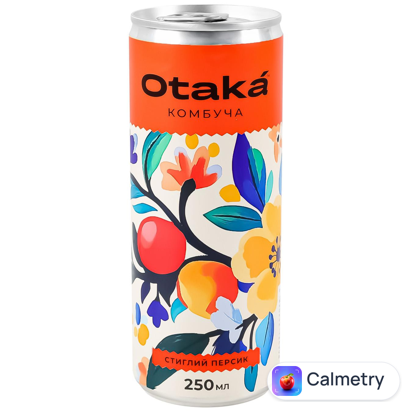 Комбуча Otaka Стиглий персик 250мл — фото продукту