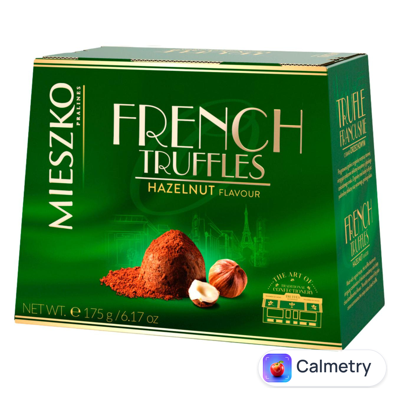 Цукерки Mieszko French Truffles Фундук 171г — фото продукту