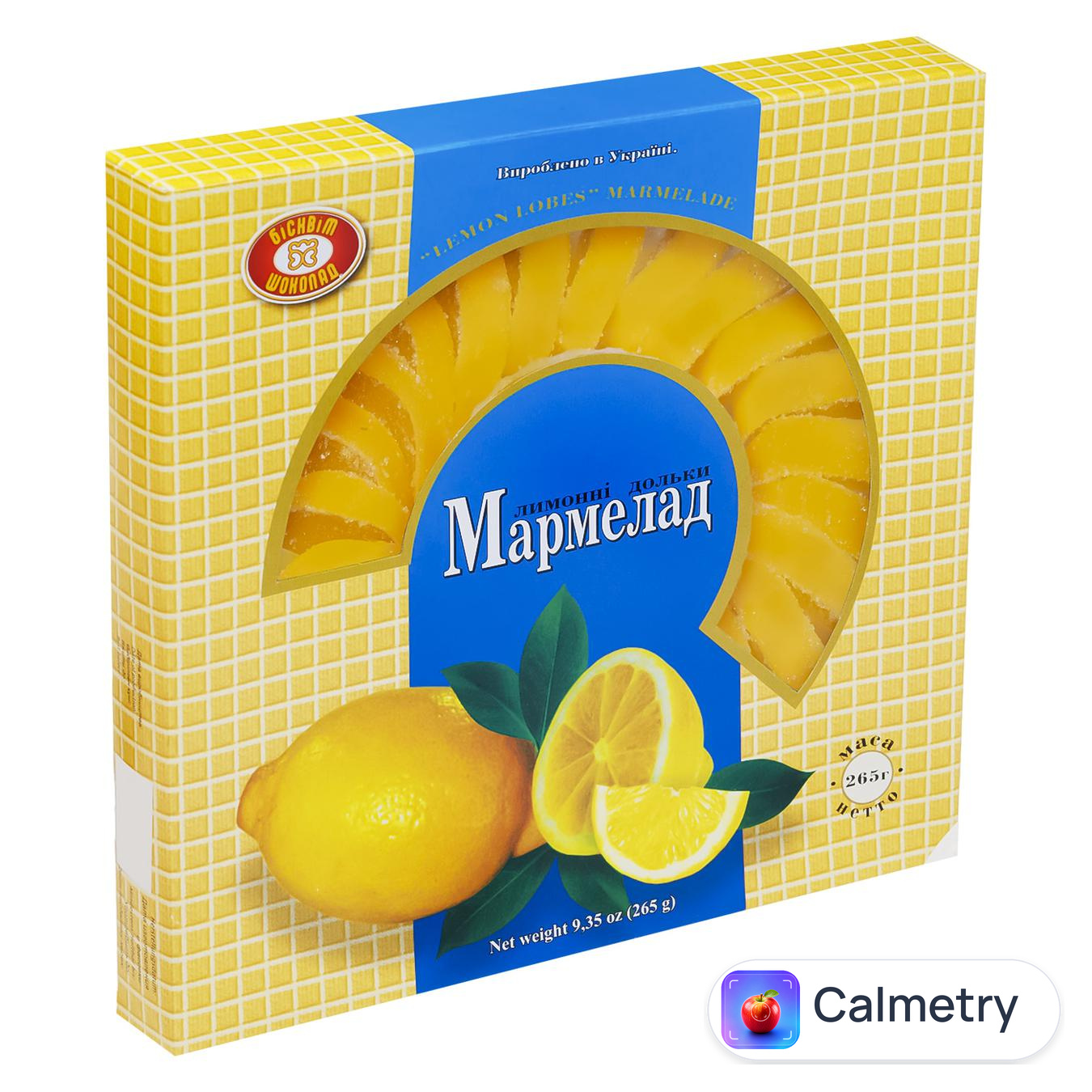 Мармелад Бісквіт-Шоколад Лимонні часточки 265г