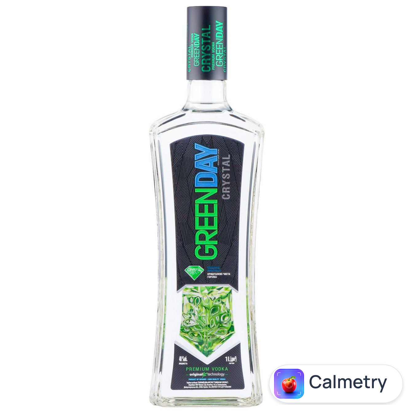 Горілка Green Day Crystal 40% 1л