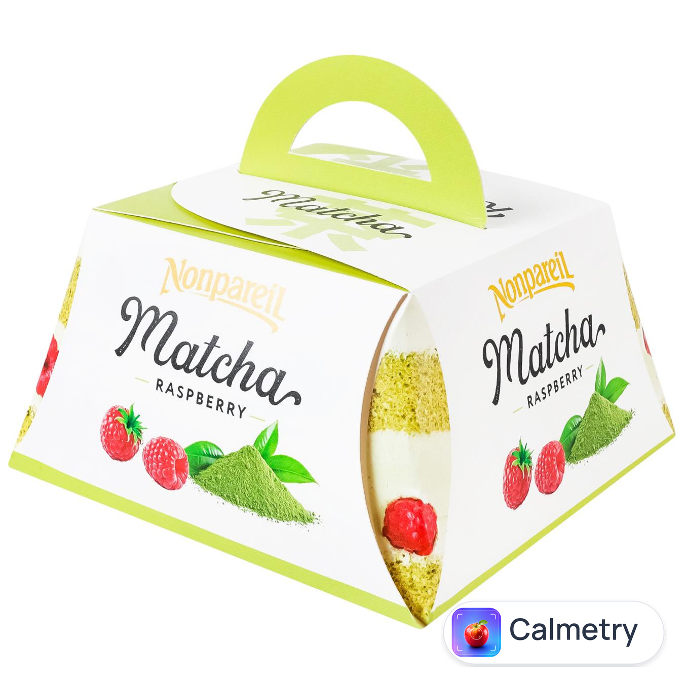 Торт Nonpareil Матча з малиною 500г — фото продукту