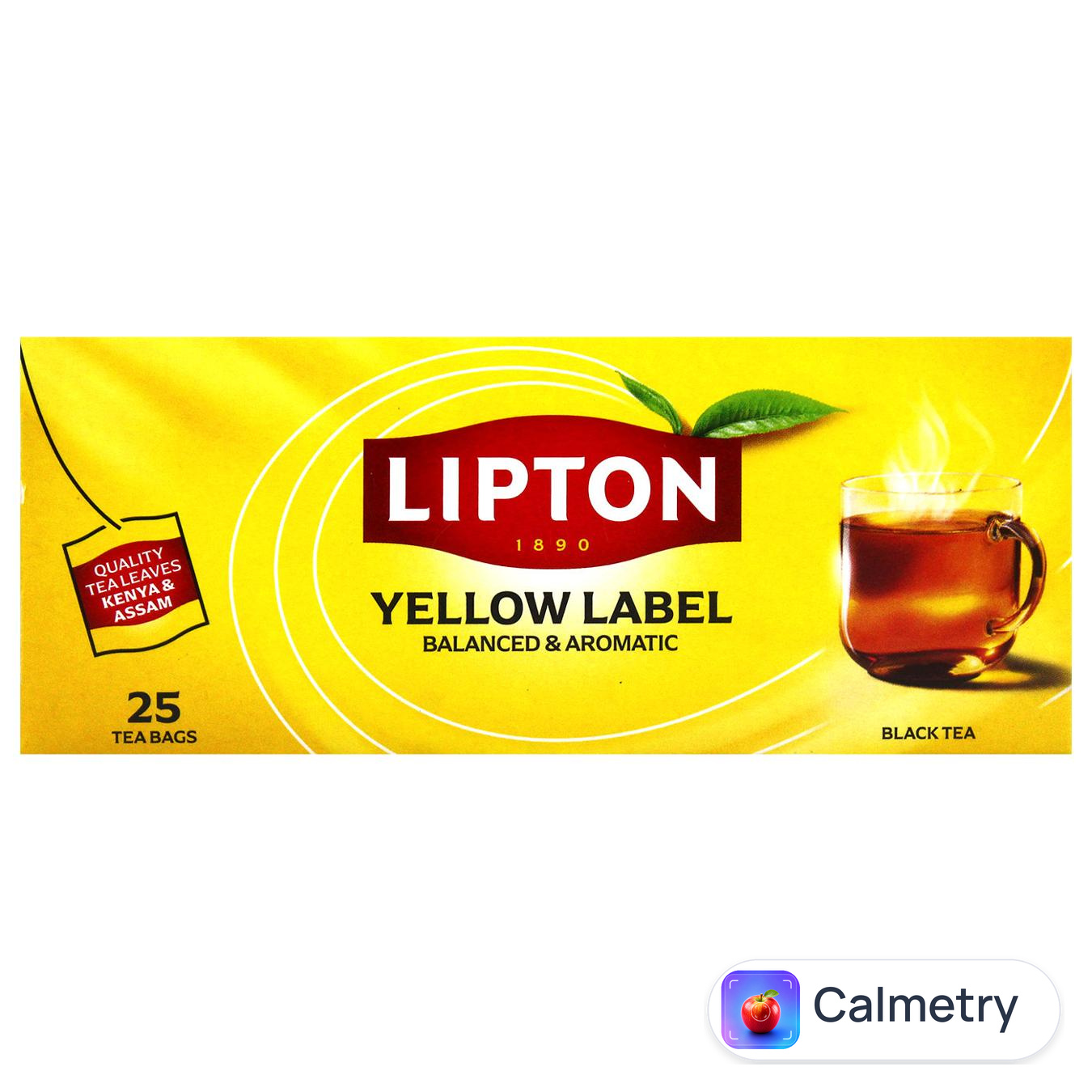 Чай чорний Lipton Yellow Label 2г*25шт — фото продукту