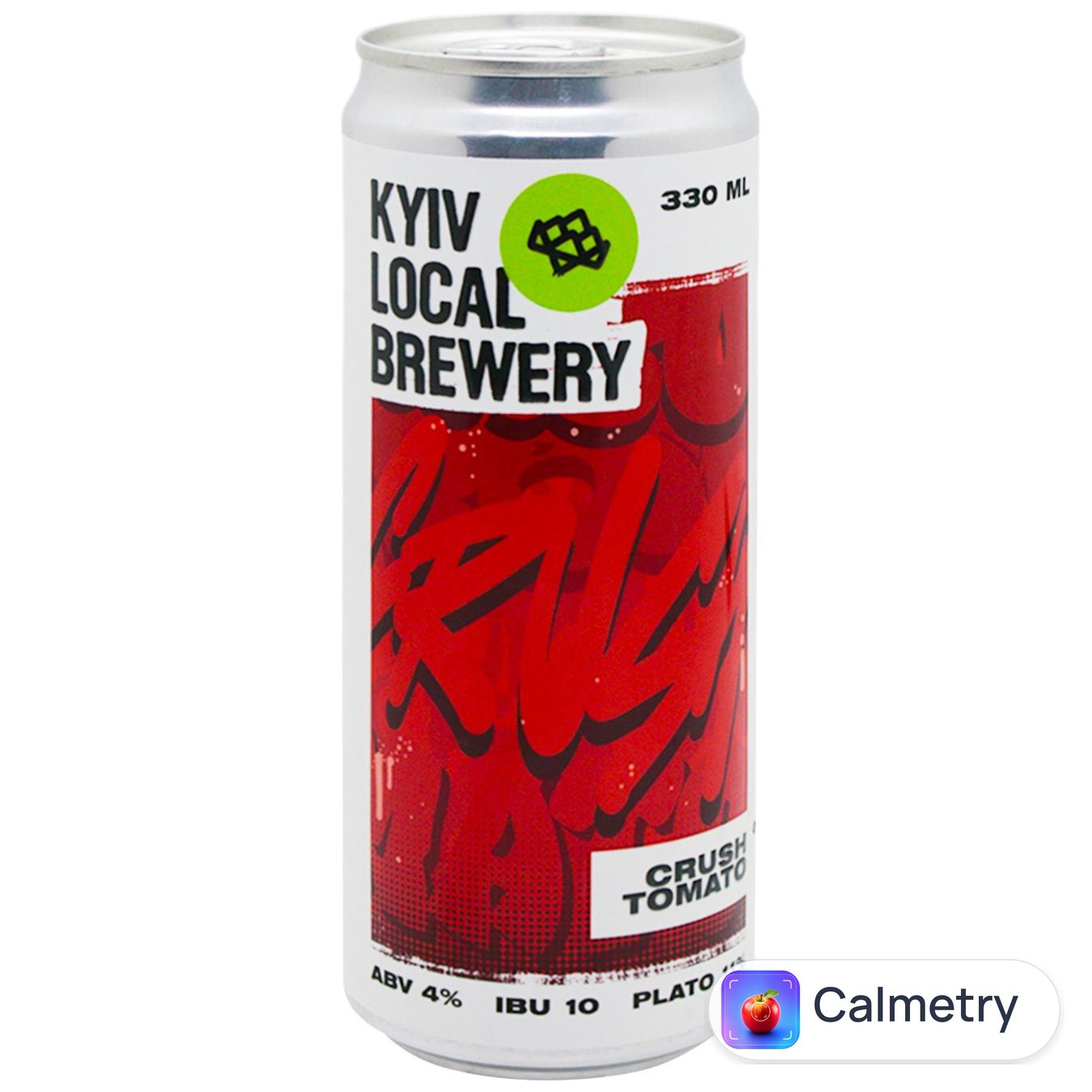 Пиво Kyiv Local Brewery Crush Tomato світле нефільтроване 4% 0,33л