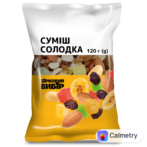 Суміш Зірковий вибір солодка, 120г